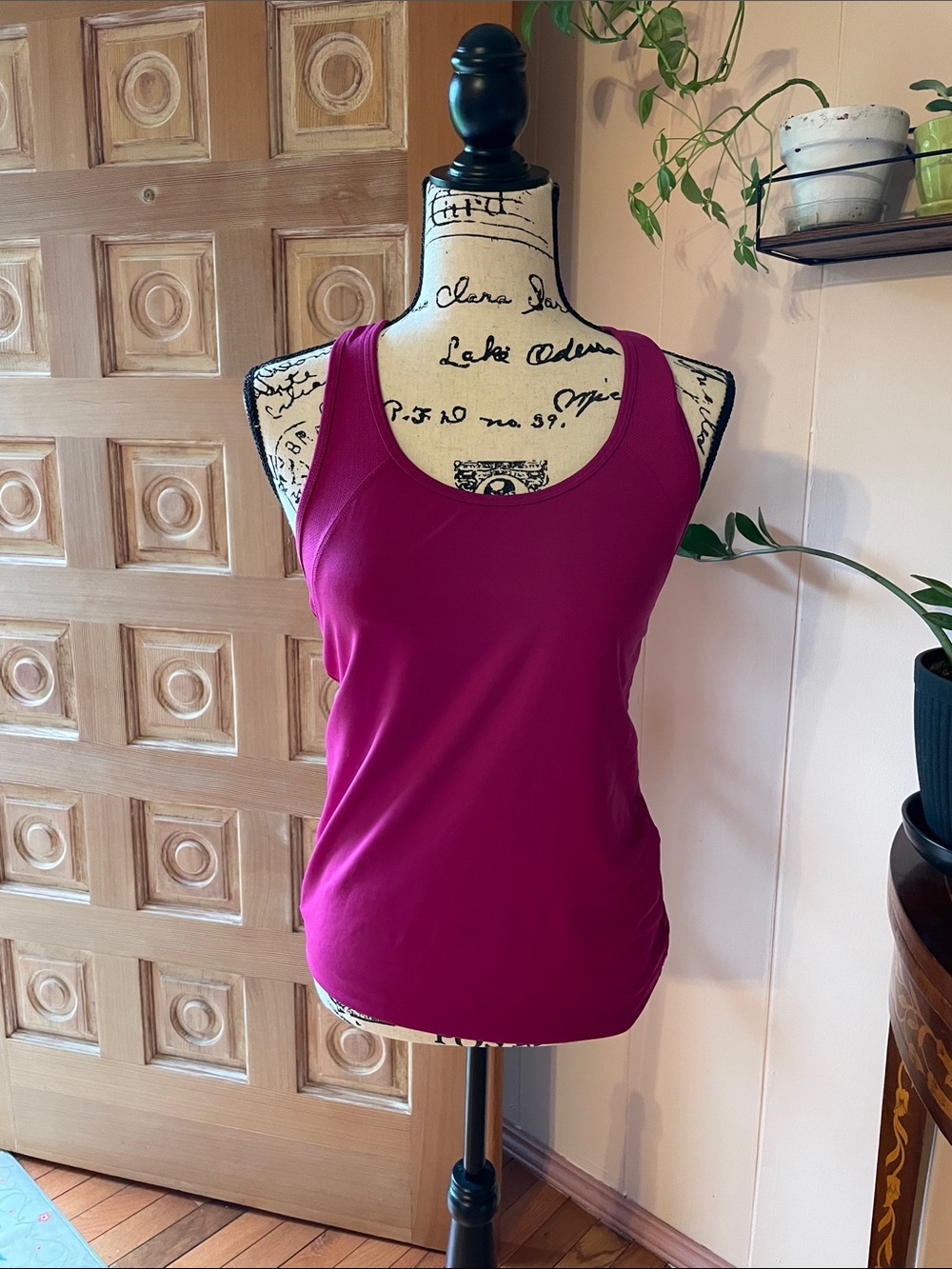 Champion Women's Fuchsia Racerback Tank Top